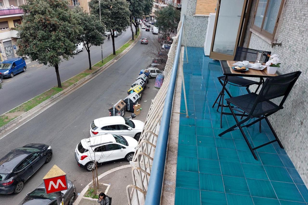4Bnb - Cozy Albornoz Flat Roma Esterno foto