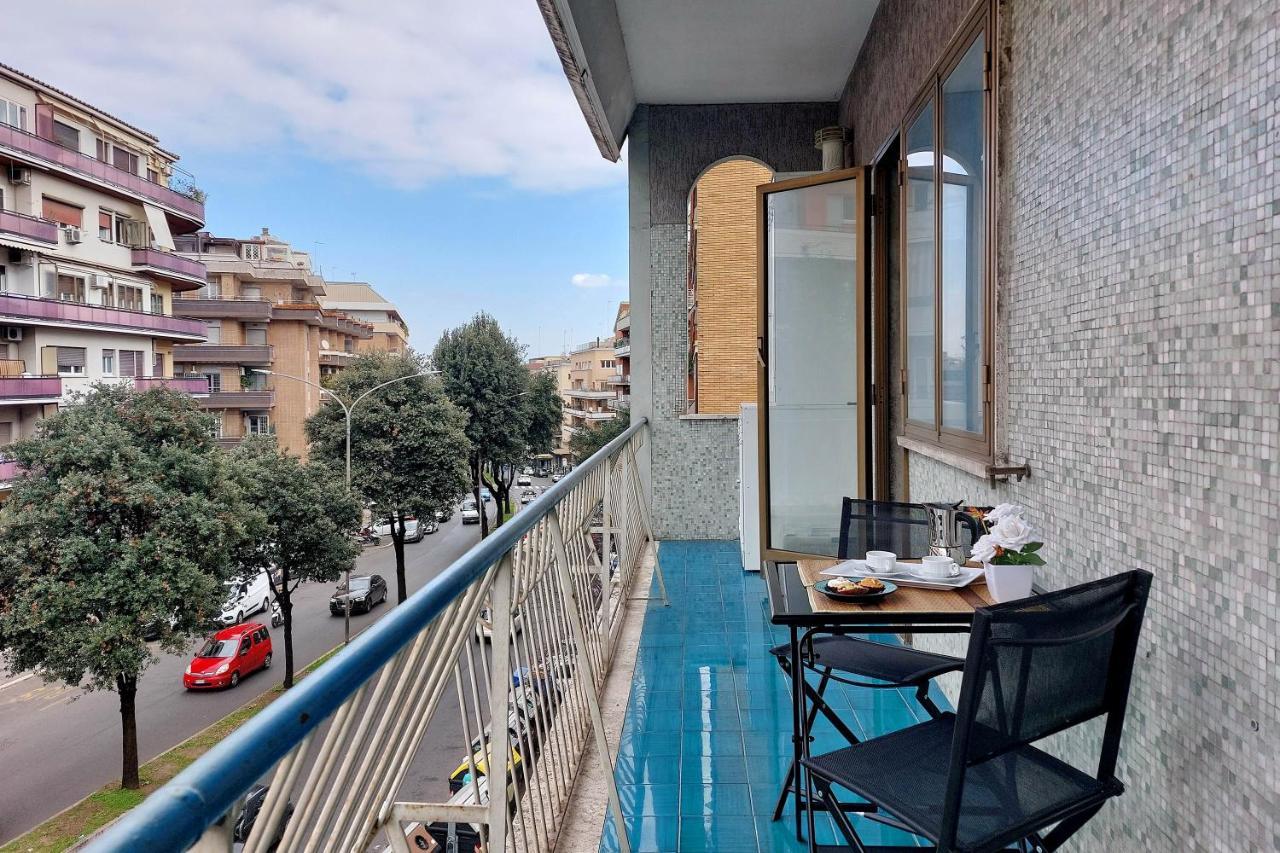 4Bnb - Cozy Albornoz Flat Roma Esterno foto
