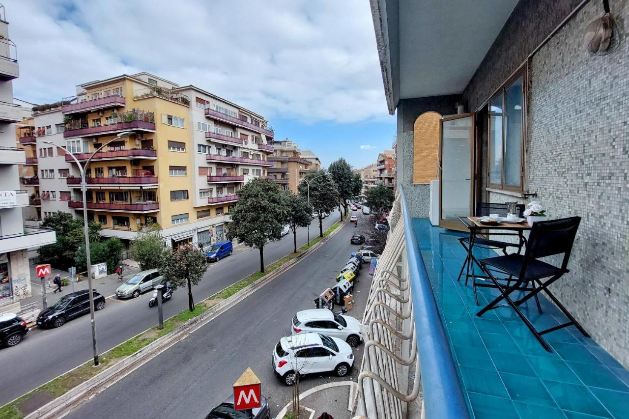 4Bnb - Cozy Albornoz Flat Roma Esterno foto